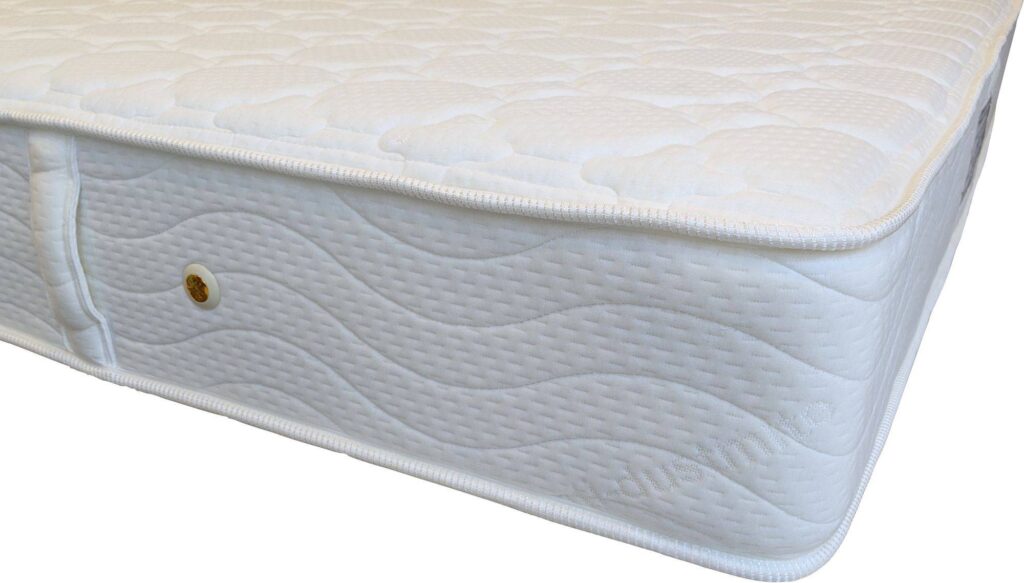 Pocket Spring covered with soft 'plush' Jacquard
