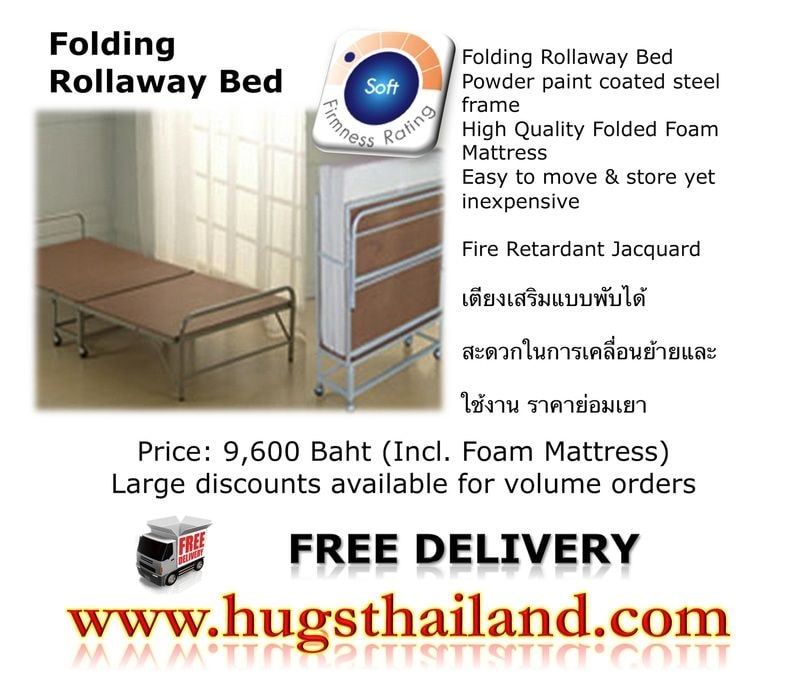Folding Rollaway Bed info